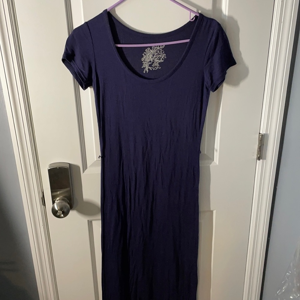 Poof floor length long dress